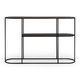 DECO Console Table Black Oak (L120 W30 H76CM)
