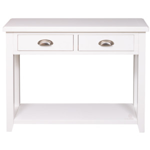 Console And Hall Tables: Baroda 2 Drawer Console Table *Kit ( W1000 x D350 x H780)
