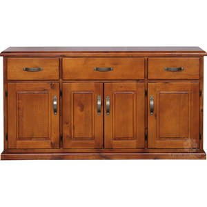 Buffets Sideboards: Elmont 3 Drawer 4 Door Buffet (W1630 D430 H880mm)