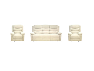 Recliner Suites: Royal Bliss 3RR+R+R Recliner Suite - Jarred Stone