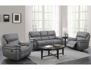 Recliner Suites: Comfort Cove Recliner Suite Grey