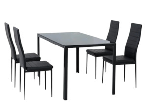 Dining: Niko Dining Table + Rio Chairs Dining Suite