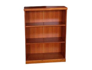 Office Misc: Solid Wooden Bookcase Medium