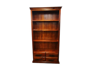 Office Misc: Solid Wood Bookcase Small