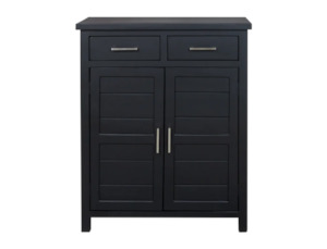 Bella: Bella Shoe Cabinet - Black Colour