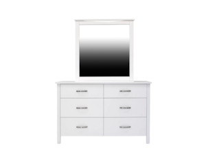 Medallion: Medallion 6 Drw Dresser / Mirror