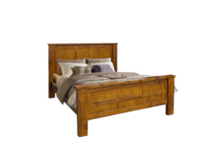 Oakwood Bed Frame +SleepTime Ultra Mattress
