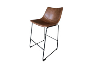 Pioneer Bar Stool Rustic Brown
