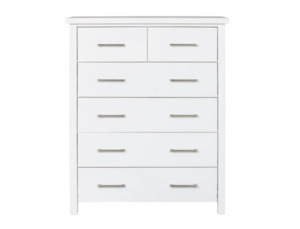 Champion 6 Drw Tallboy White
