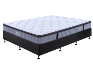 SleepTime Kyro  Pillowtop Mattress + NZ Made Eco Bed Base