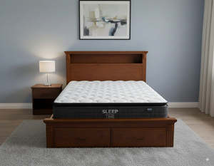 Serena Bed Frame + SleepTime Medium Mattress