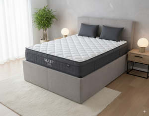 NZ Made Napbox Storage Bed + SleepTime Ultra Mattress