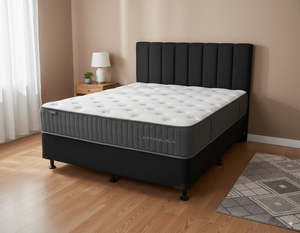 SleepMax X-Firm Edge Foam Mattress + NZ Made Eco Bed Base