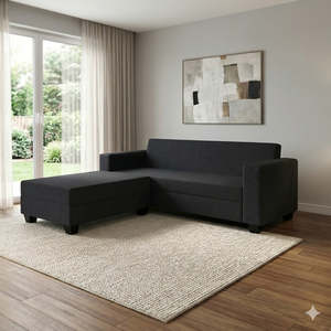 Sale: NZ Made Eco 3 Seater with Chaise Corner Sofa