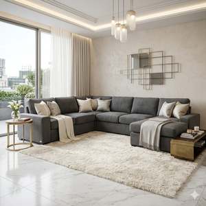 Lounge Living: Benson 6 Seater Corner Suite