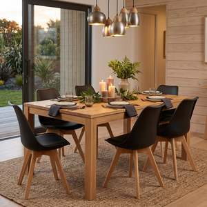 Dining: Savvy Dining Chairs 4pcs Set Black