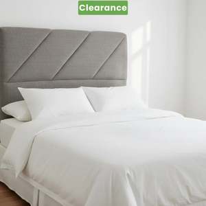 Clearance: NZ Made Zest Headboard Queen Rover Alloy Colour - Floor Model