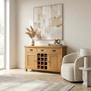 Richard Buffet With Wine Rack