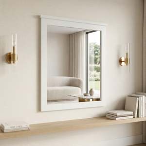 Beds Bedroom: Champion Mirror White