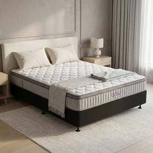 Bed Bases: NZ Made Eco Bed Base + Quasar Eurotop Mattress