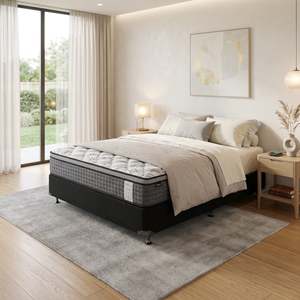 NZ Made Eco Bed Base + Pegasus Medium Mattress
