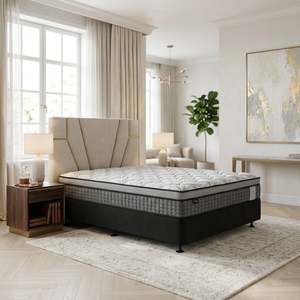 Bed Bases: NZ Made Eco Bed Base + Pegasus Plush Mattress