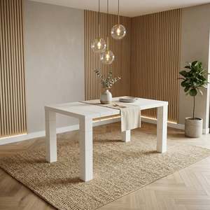 Lisa Dining Suite - White Chairs