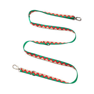 Rainbow Series Hands-Free Multi-Functional Dog Leash [Green]