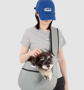 Mountain-Style Pet Tote Crossbody Bag [Volcano Gray - Pre-Order]