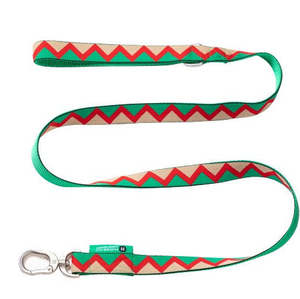 Dog Leashes: Rainbow Series Adjustable Dog Leash [Green]