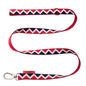 Rainbow Series Adjustable Dog Leash [Red]
