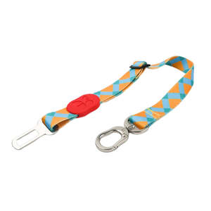 Colorful Series Adjustable Pet Car Seat Belt [Sunrise]