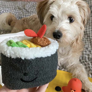 🍱 Korean Sushi Roll Nosework Toy Set