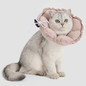 Flower Shaped Elizabeth Collar for Dog & Cat [Chestnut Pink]
