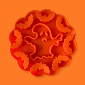Dine: Halloween Slow Feeder Bowl [Ghost Orange]