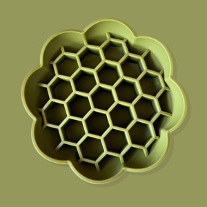 Honeycomb Slow Feeder Bowl [Forest Green]