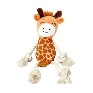 Tug Toys: 🦒 Giraffe Rope Dog Toy