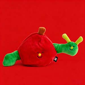 🍎Apple Worm Nosework Tug Toy