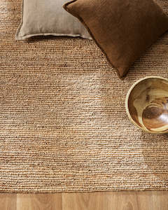 Baya Natural Rustic Floor Rugs: Papeete Floor Rug