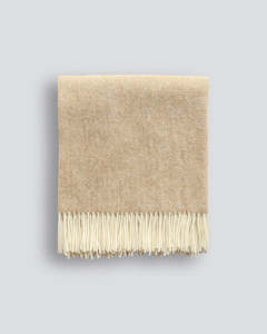 Pure Wool Throws: Martinborough Ochre Throw