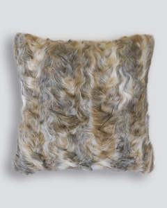 Light Feminine: Vintage Squirrel Grey Euro Cushion