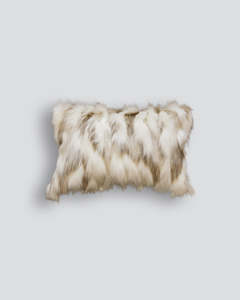 Light Feminine: Snowshoe Hare Oblong Cushion