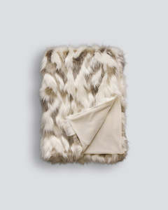 Light Feminine: Snowshoe Hare Throw