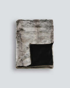 Dark Moody: Silver Marten Throw