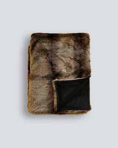 Warm Rustic: Red Lemur Throw