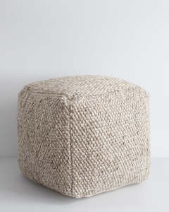 Ottomans: Ulster Taupe Ottoman