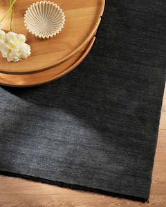 Baya Timeless Luxe Floor Rugs: Sandringham Storm Blue Floor Rug