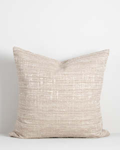 100 Linen: Ashford Ecru Large Cushion