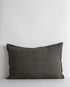 100 Linen: Arcadia Nori Lumbar Cushion