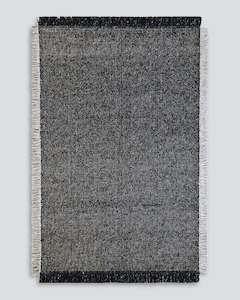 Ulster Black/Natural Floor Rug